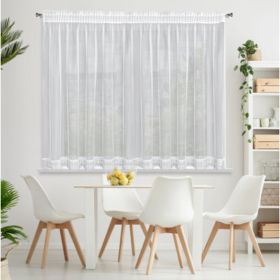 Quedgeley Sheer Curtain Single Panel