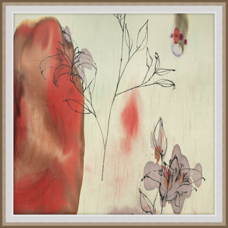 Fragrant Frivolity 2 Framed Print, 23" H x 23" W x 2" D