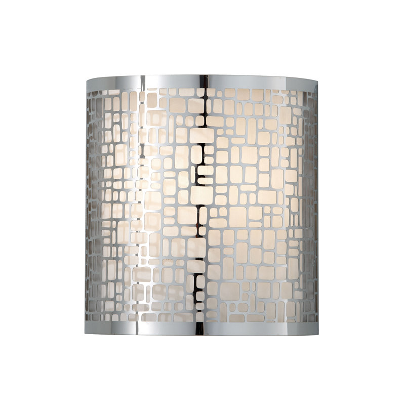 Lothair Steel Flush Mounted Sconce