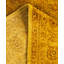 Overdyed Hand-Knotted Wool Modern-Contemporary Gold Area Rug 4' 8" x 6' 10"