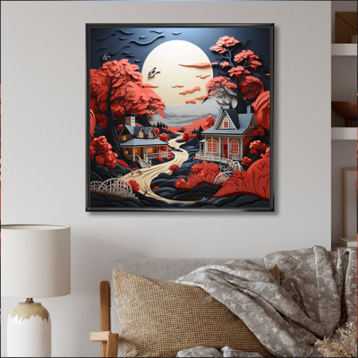 «Farmhouse Heartland Legacy Papercut II», reproduction
