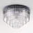 18 - Light 27.5" Lucent Flush Mount Chandelier-1347061870
