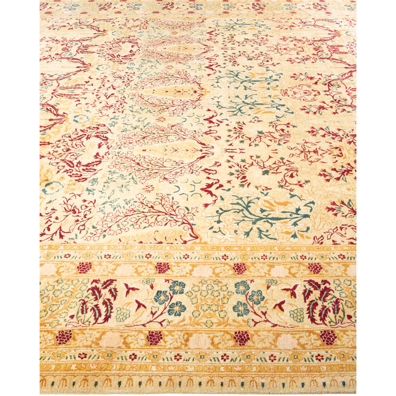 Classic One-of-a-Kind 9' 3" X 12' 3" Hand Knotted Area Rug