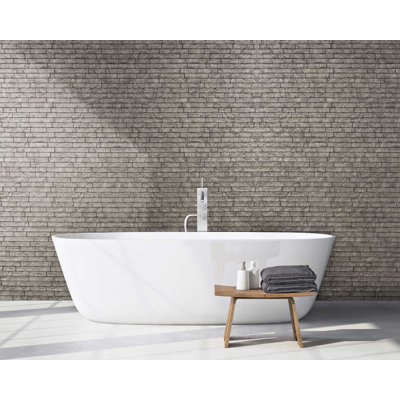Panneaux muraux en PVC Portland l 24 po x L 24 po Ledge Stone