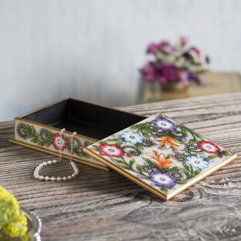 Handmade Manufactured Wood Decorative Box