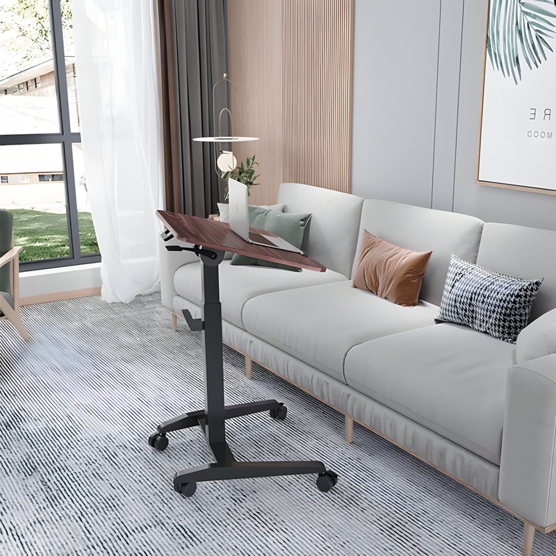 Portable Laptop Desk With Adjustable Height, Foldable And Flip Design For Work, Study, And Presentations