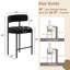 Tabouret de comptoir rembourré 24 po Najira-1477308002-1484025977-1477308006