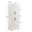 Buffets en MDF blanc moderne, solution de rangement spacieuse