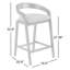 Tabouret de comptoir rembourré 27,36 po Piera-883441038