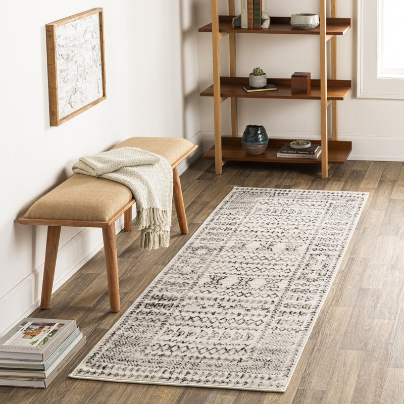 Oriental Area Rug, Runner 80 x 220cm