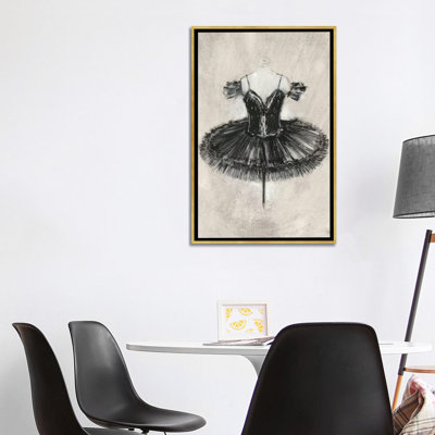 Reproduction d’art « Black ballet dress II » par Ethan Harper