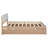 Modern Full Bed Frame And 2 Drawers ,platform bed,storage bed-405032148-403659226