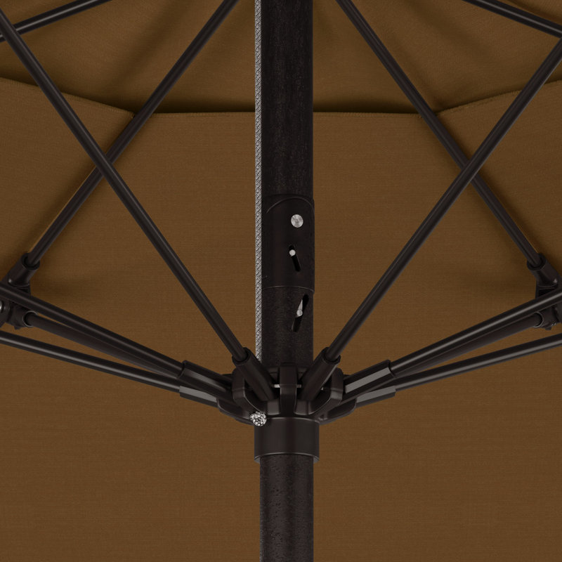 Parasol de marché 9 pi Murrey, Sunbrella® teck bruyère