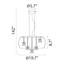 Destiny 12 - Light Dimmable LED Geometric Chandelier-217453562