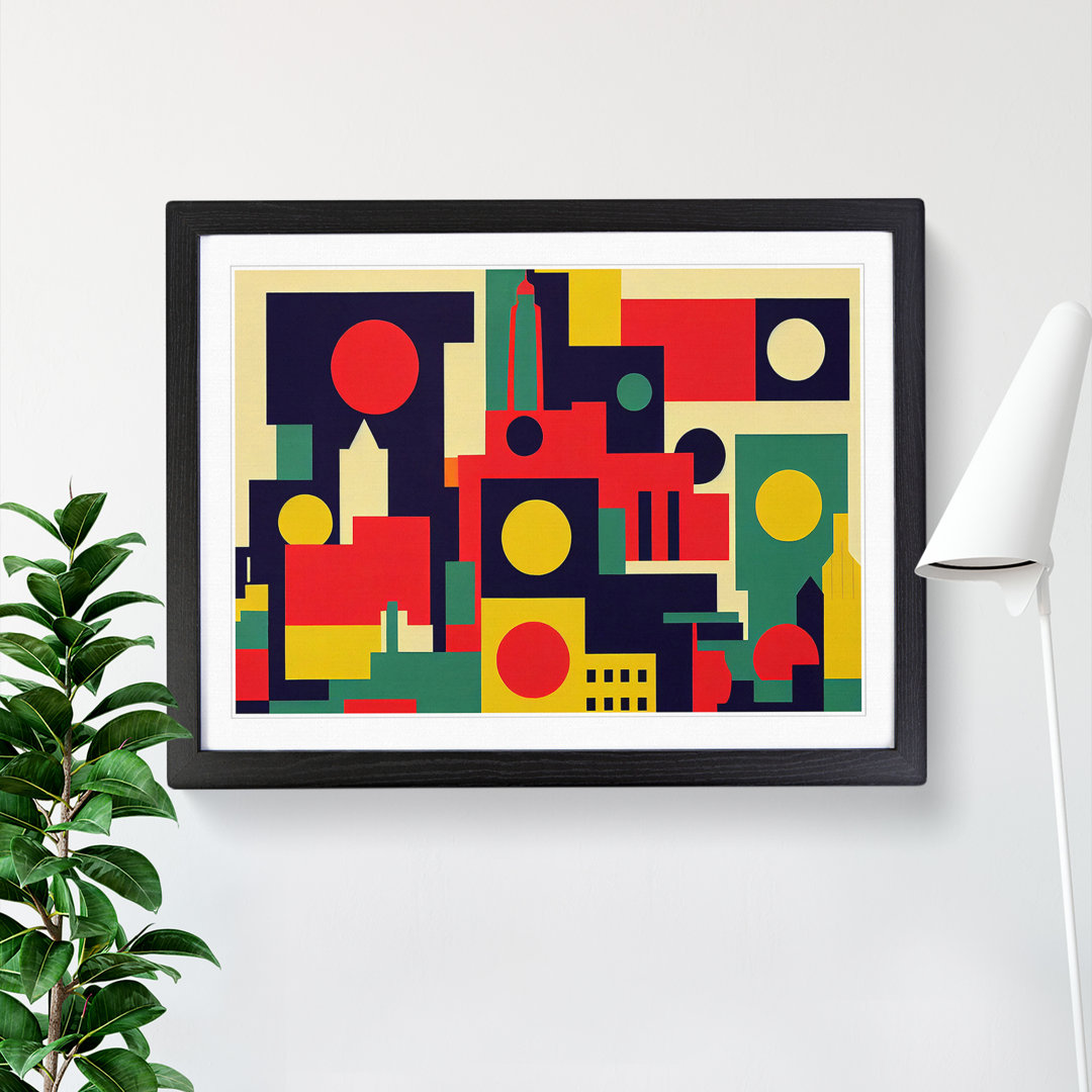 Astonishing Abstract Skyscrapers - Single Picture Frame Print