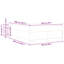  Structure de lit avec matelas Cappuccino en similicuir 63 po x 78,7 po-193378334-193378328