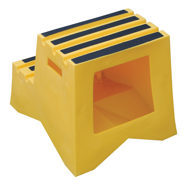 Aquin 2 - Step Plastic Lightweight Step Stool