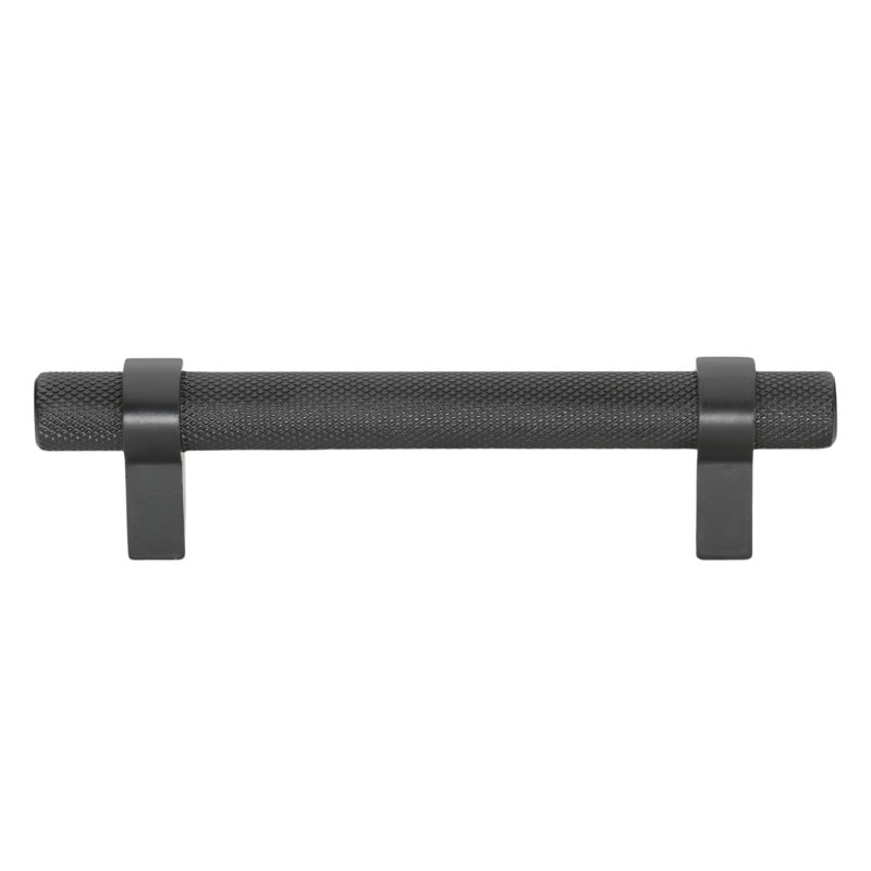 Poignée barre Pinnacle Collection GlideRite, Noir mat, 3.75"