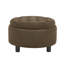 25Inch Round Storage Ottoman with Tray-1016366137