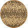 Jamon Martha Stewart Hand Tufted Wool/Viscose Animal Print Rug in Tan