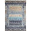 Hand Knotted Wool Area Rug in Multi
