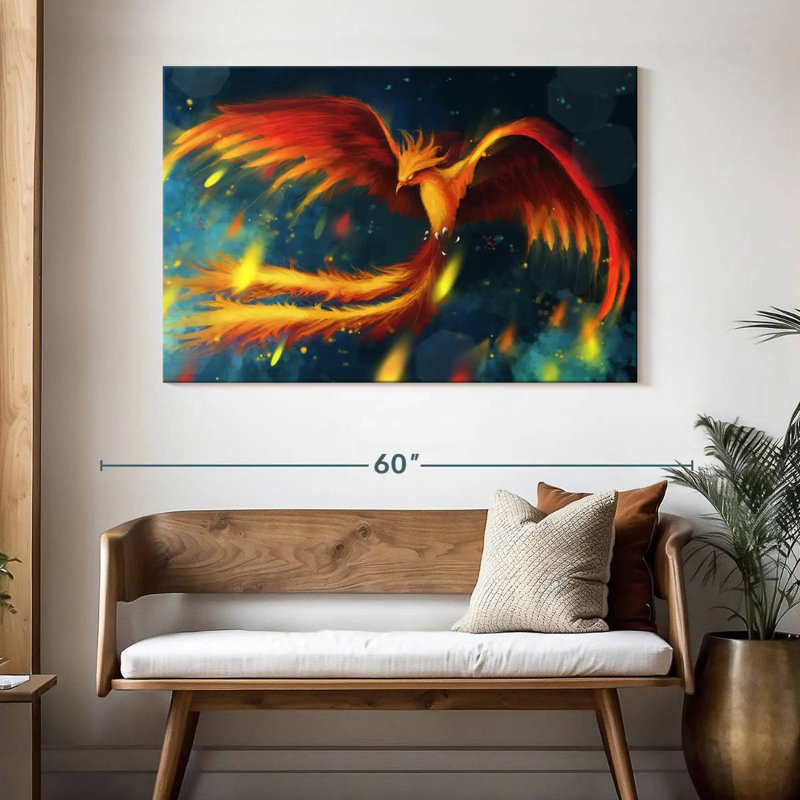 Kelan Phoenix, 32" H x 48" W