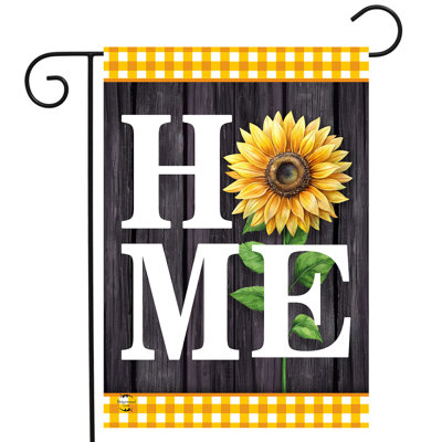 Sunflower Home Garden Flag