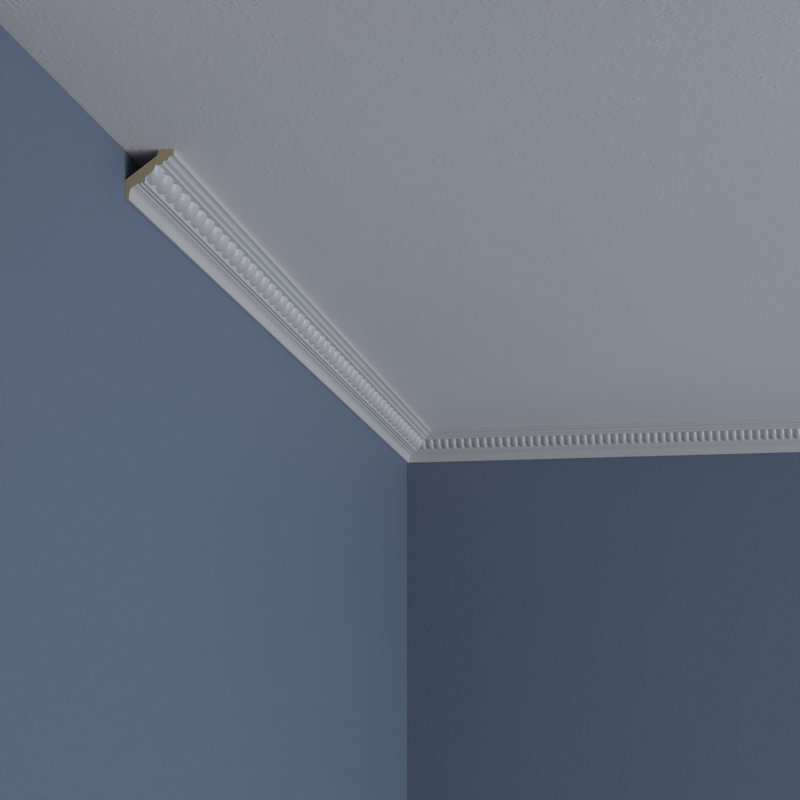 Helene 7' 10.5" Primed Urethane Crown Moulding