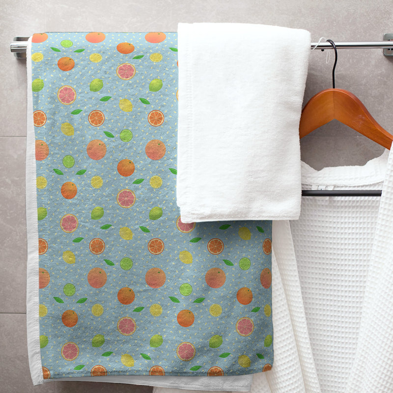 Katelyn Elizabeth Cotton Blend Bath Towel, Teal