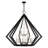 Buckeys 15 - Light Steel Dimmable Chandelier