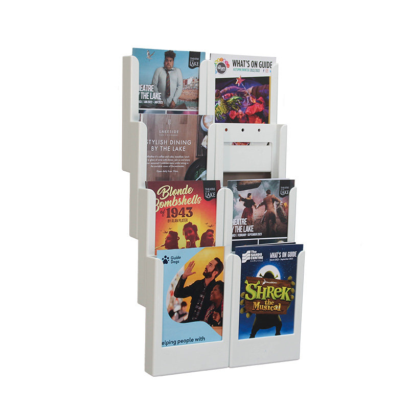 Expanda-Stand Metroplan 54cm H Brochure And Leaflet Rack/stand, White