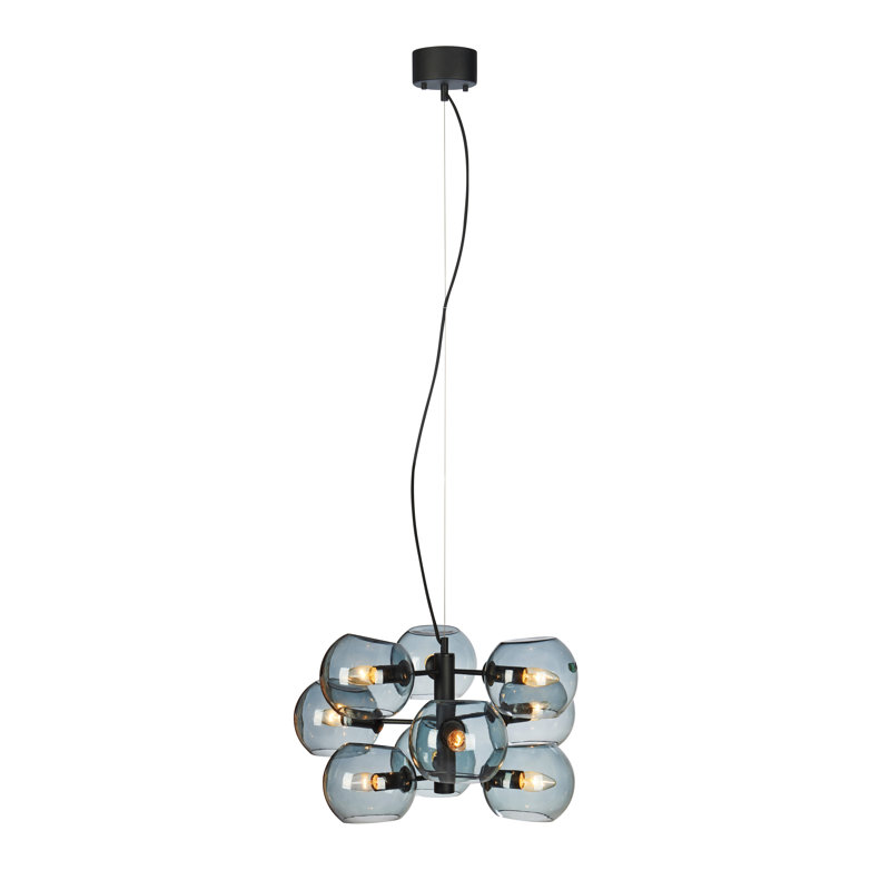 Demetrius 9 - Light Sputnik Chandelier, Smoke