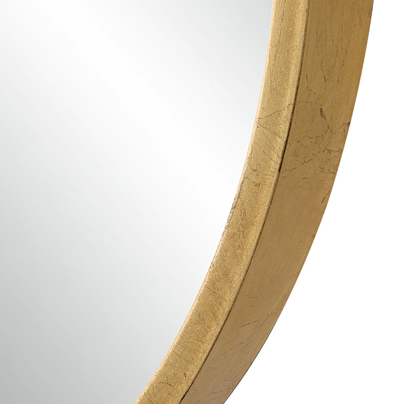 Miroir d'appoint Edmonia, Doré, 60 po x 22 po