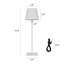 Lampe de table à DEL rechargeable Lidia