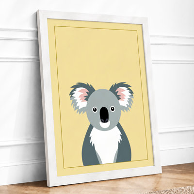 Gentle Koala Modern - Framed Print