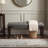 Solid Wood Upholstered Tufted Bench-459411016