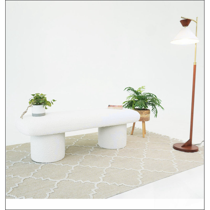 Banc Randolph Ivory Boucle