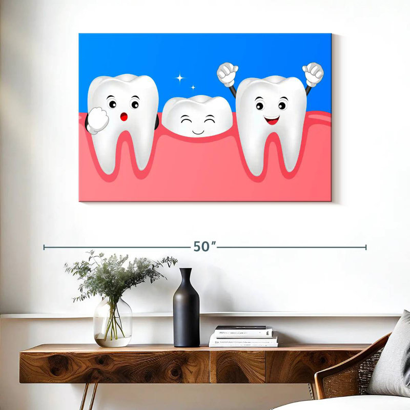 Alcaraz Cartoon New Tooth, 26" H x 39" W