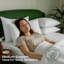 MHG Living Ultra Striped Pillow – Breathable Microfibre Cover Bed Pillows-914417979-914417977