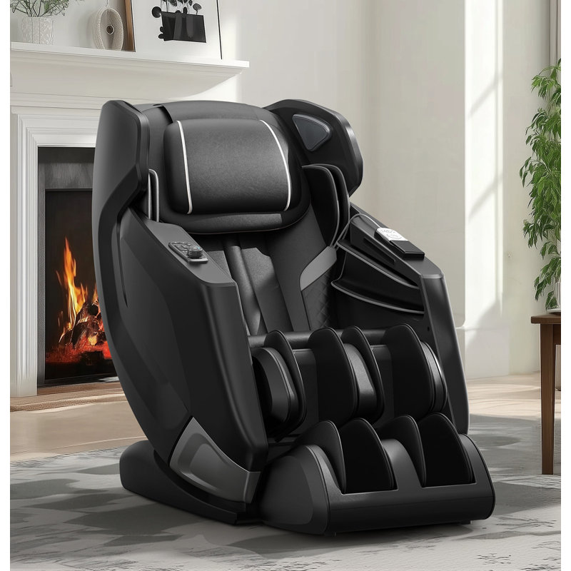 Cello 2025 Full Body 4D Massage Chair With Automatic Extended Footrest, SL-Track Zero Gravity Recliner, Full Air Bags, Heat Therapy, Yoga Stretch, Foot Roller, Shiatsu/Knead/Thai Massage, Bluetooth Player with AI Voice Control