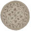 High-Quality Hand-Knotted Ivory Area Rug