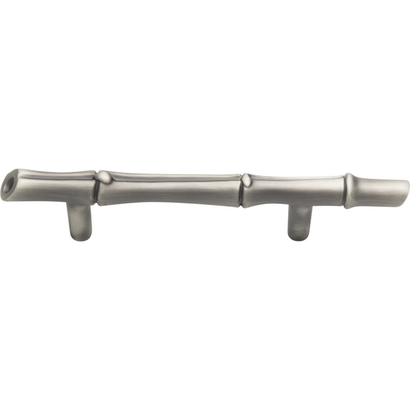 Bamboo 3" Center to Center Bar Pull, Pewter