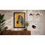 Striped Profile Graphic - Framed Print-59275468-59275475
