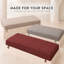Coussin de banquette sur mesure de 7,6 cm de haut avec double passepoil et 2 attaches pour banquette de salle à manger ou coin repas.-792013357-792013402