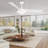 MW-W 56'' Ceiling Fan with LED Lights