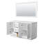 Strada 59.25'' Double Bathroom Vanity Base Only-1367802713