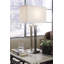 Ensemble de lampe de table argenté 29,5 po Jacinda-99308102