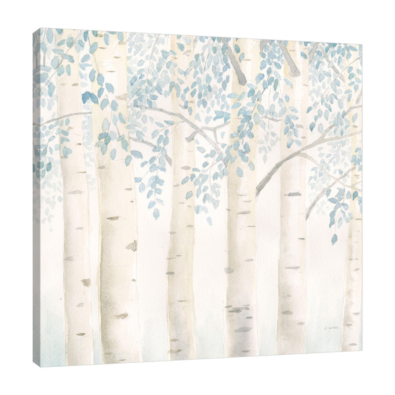 «Fresh Forest Crop II» par James Wiens - peinture sur toile tendue, H 30 po x l 30 po x P 1,5 po