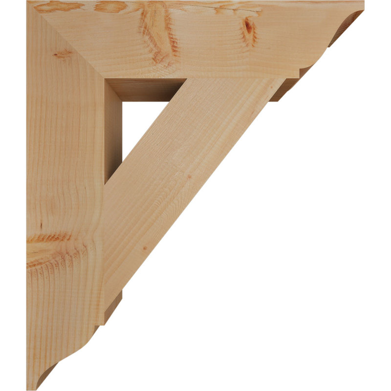 Support traditionnel, H 30 po x l 5,5 po x P 26 po, Douglas (lisse)