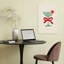 Holiday Candy Cocktail Retro Whimsical Winter Wall Art Print by Dominique Vari - Wrapped Canvas Print-885499378